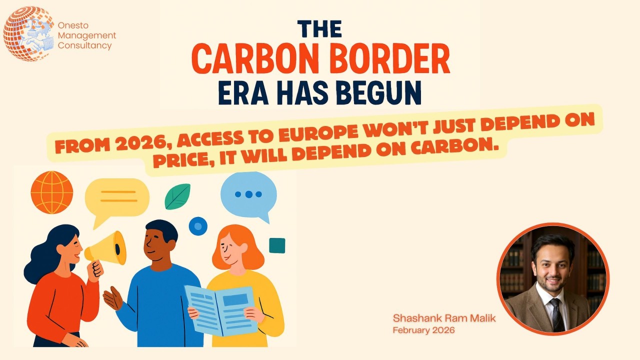 The Carbon Border Era Has Begun: How CBAM Is Reshaping Global Supply Chains